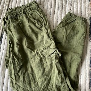 Green pants